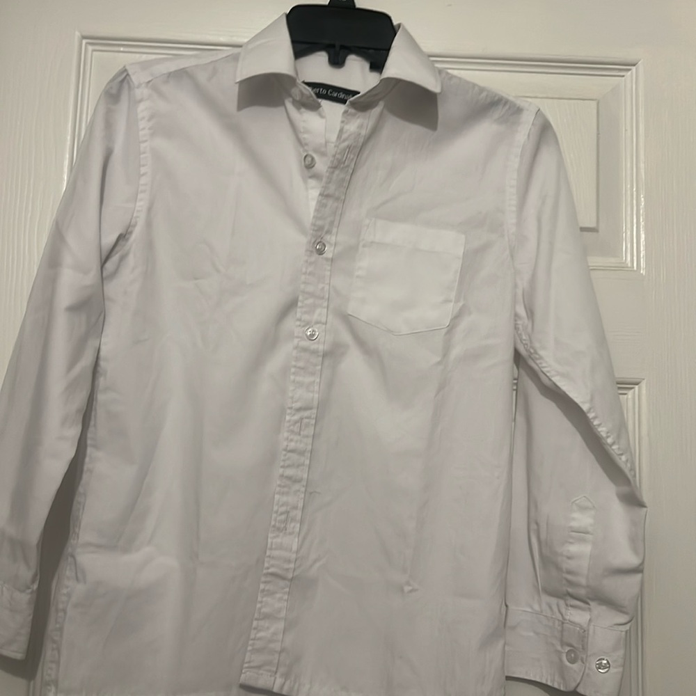 White shirt for men alberto cardinal brand.Z:14.